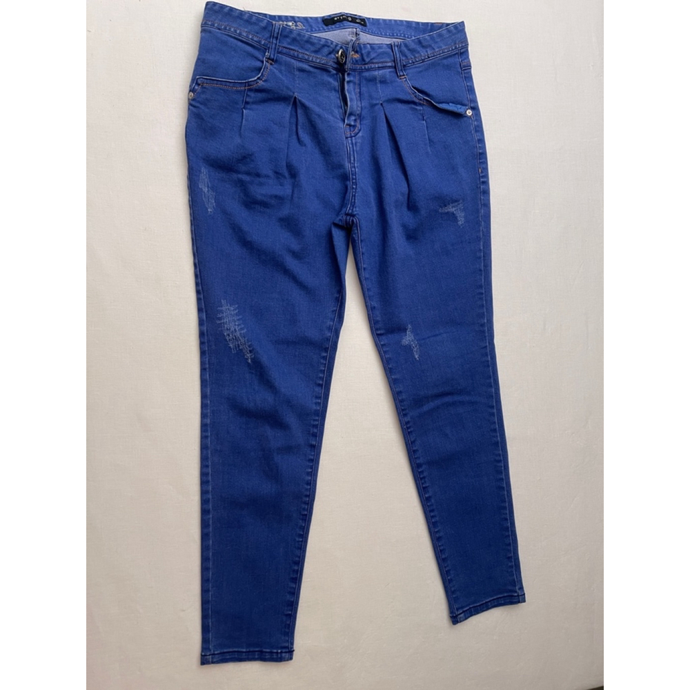 Women's Eryn B Jeans Size M Blue Denim